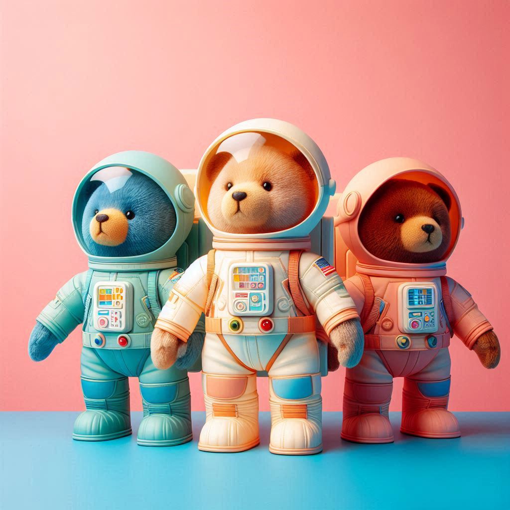 Baby Space Bears 3